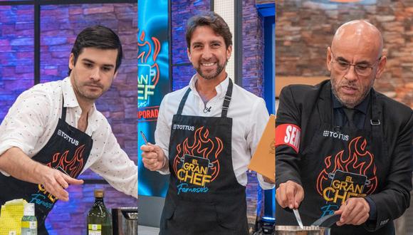 Jesús Neyra, Antonio Pavón, Mr Peet y Belén Estevez competirán por su permanencia en "El Gran Chef Famosos". (Foto: Latina)