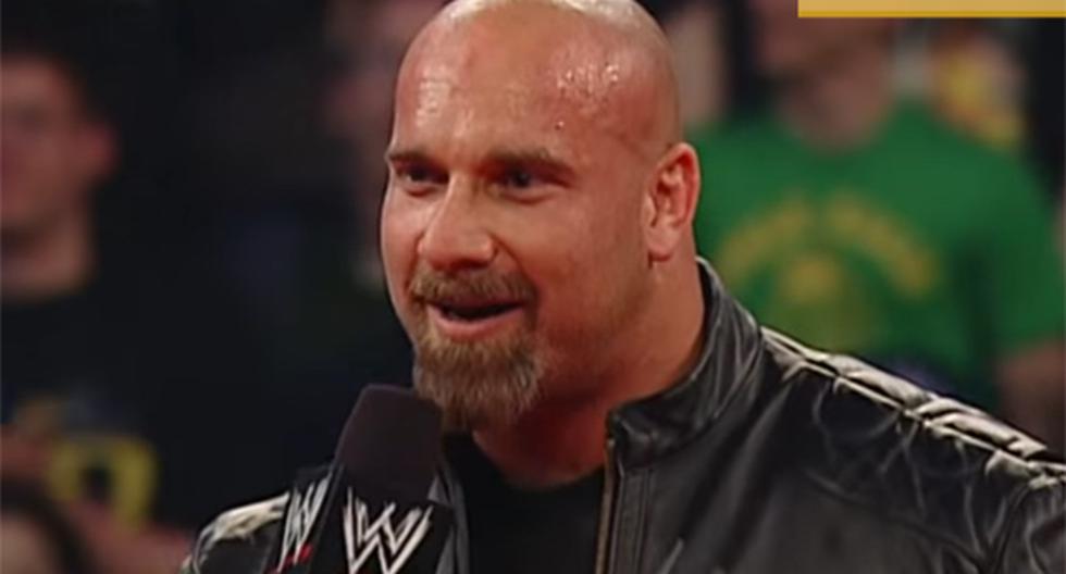 Goldberg llegó a la WWE y se enfrentó a The Rock sin dudarlo un solo segundo (Foto: captura)