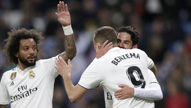 Real Madrid sufrió para vencer como local al Huesca por 3-2 en fecha 29° de la Liga española | VIDEO. (Foto: AFP)