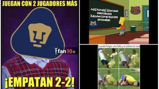 América vs. Pumas: divertidos memes tras empate entre Águilas y felinos por la Liga MX | FOTOS