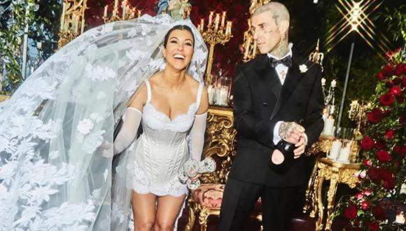El baterista de Blink-182 y Kourtney Kardashian tuvieron tres bodas; sin embargo, solo mostraran la ceremonia que más le gustó a la familia Kardashian.