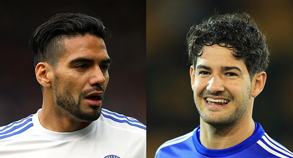 Radamel Falcao y Alexandre Pato deberán regresar a sus equipos. En el Chelsea no tienen espacio. (Foto: Getty Images)