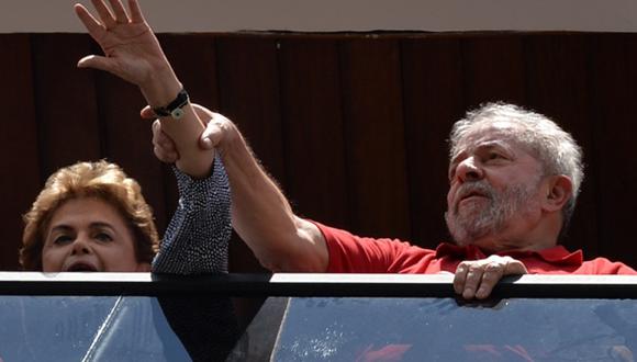 Rousseff visita a Lula un día después del mediático arresto