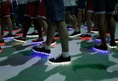 Río 2016: británicos usaron zapatillas con leds en la clausura