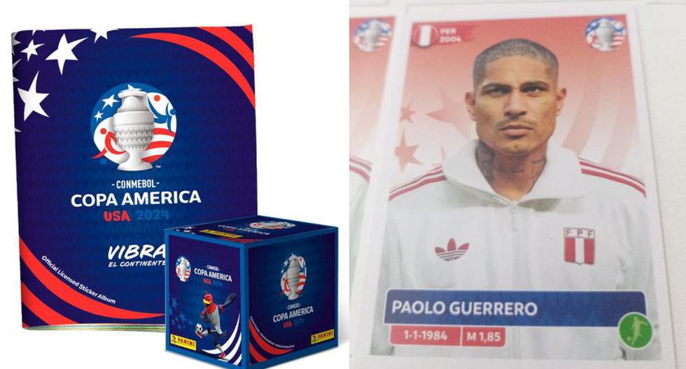 Paolo Guerrero aparece en el álbum Panini de la Copa América 2024. ¿Qué otras novedades trae?