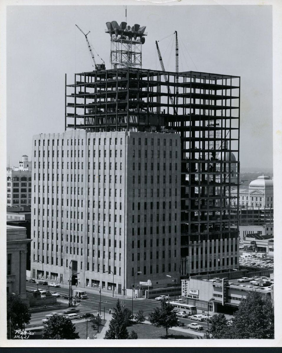 In 1965, the company again expanded its headquarters with an even larger building.  (THE INDIANA ALBUM: RAY HINZ COLLECTION)