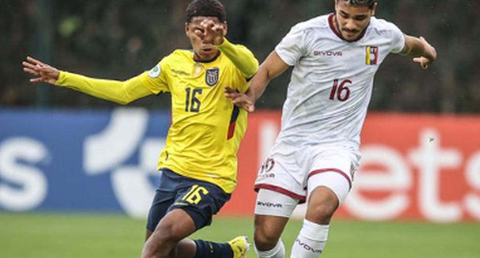 Venezuela y Ecuador empataron 1-1 por el hexagonal final del Sudamericano Sub 20 | Foto: CONMEBOL