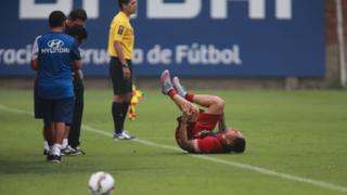 Paolo Guerrero: así fue la lesión del atacante peruano (VIDEO)