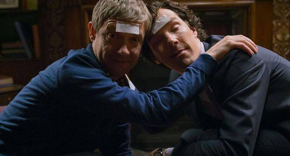 Martin Freeman y Benedict Cumberbatch protagonizan 'Sherlock'. (Foto: BBC)