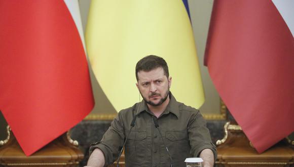 El presidente de Ucrania, Volodymyr Zelensky. EFE