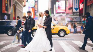 Zach Braff, actor de 'Scrubs', protagonizó un divertido 'photobomb' 