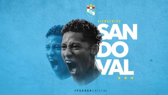 Ray Sandoval asume su segunda etapa como futbolista celeste. (Foto: Sporting Cristal)