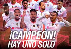 Liga de Quito cayó 3-1 ante Delfín, pero le alcanzó para proclamarse campeón de la final de la Copa Ecuador 2019