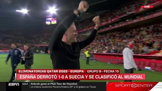 Españoles cantan “Mi gran noche” de Raphael tras clasificación de su selección al Mundial Qatar 2022 | VIDEO