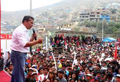Ollanta Humala: “Presupuesto 2015 es inédito y permitirá hacer más obras”