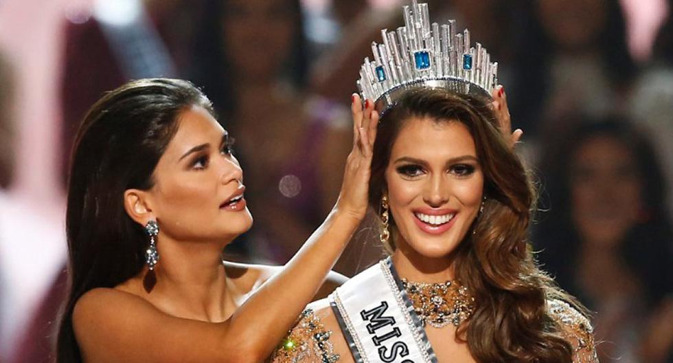 La francesa Iris Mittenaere se coronó como la flamante Miss Universo 2016. (Foto: EFE)