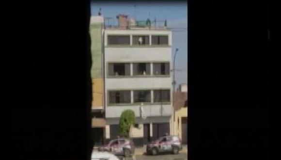 Callao: policía cayó de cuarto piso por atrapar a delincuente