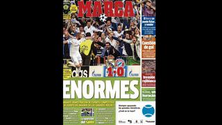 Así tituló la prensa internacional tras la victoria del Madrid
