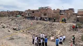 Arequipa: hallan cuerpo de mujer en quebrada del distrito de Miraflores 