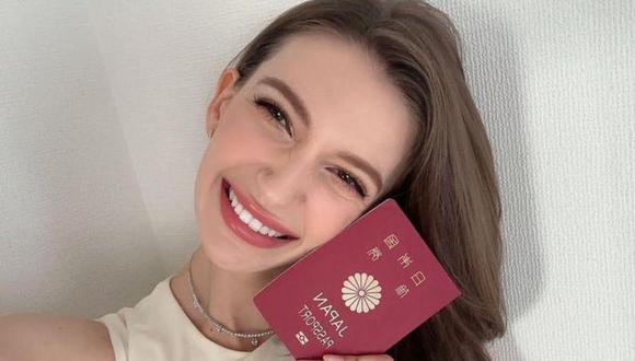 Karolina Shiino había anunciado con orgullo en las redes sociales que se naturalizaba como japonesa en 2022. (Instagram).