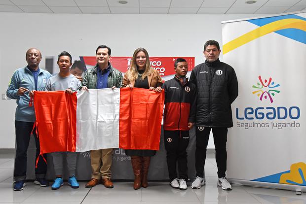 Todos los presentes en la conferencia de prensa del 'Clásico del Pacífico' y el 'Clásico Peruano' de Futsal Down. (Foto: Legado)