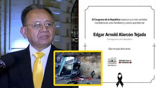Excongresista Edgar Alarcón falleció en accidente de bus en Ayacucho 