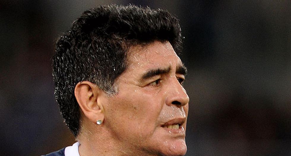 Diego Maradona sufre por su padre. (Foto: Getty Images)