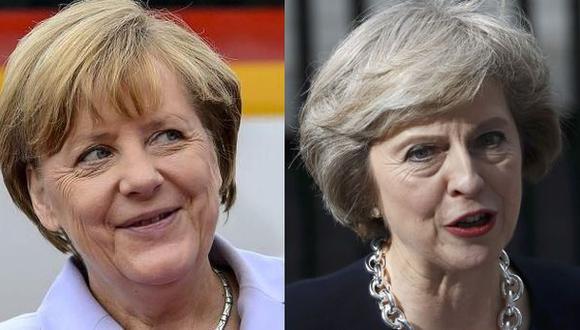 Merkel y May, las mujeres más poderosas de Europa