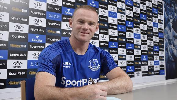 Wayne Rooney nunca ocultó su amor incondicional por el Everton. Aunque la manera en cómo lo demostraba era demasiado peculiar. (Foto: Everton)