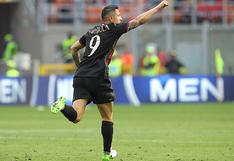 Gianluca Lapadula reapareció con gol en el AC Milan