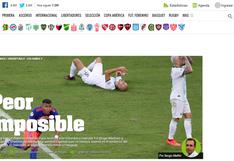"Peor imposible": así reaccionó la prensa argentina por la derrota ante Colombia en Copa América | FOTOS