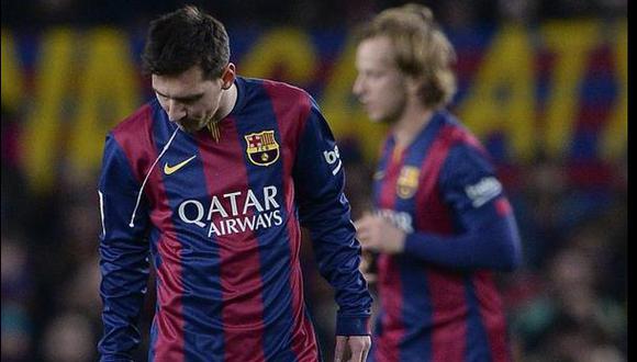Lionel Messi volvió a tener arcadas en partido ante el Atlético