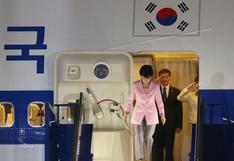 Presidenta de Corea del Sur llegó a Lima en visita oficial