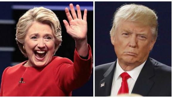 Clinton afianza liderazgo en encuestas a un día de la elección