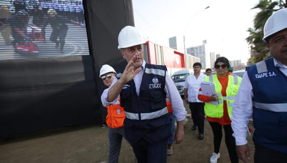 El alcalde de Lima, Jorge Muñoz, pidió paciencia a los ciudadanos ante los proyectos que tiene para Lima (Foto: Anthony Niño de Guzmán).