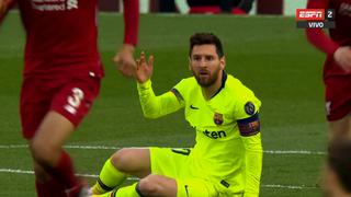 Barcelona vs. Liverpool: la agresión de Robertson a Messi que causó revuelo [VIDEO]
