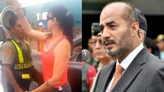 Mujer que agredió a PNP mostró "desprecio" a la autoridad
