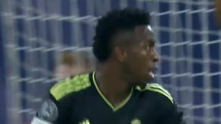 Gol de Vinícius Júnior para el descuento de Real Madrid ante RB Leipzig | VIDEO