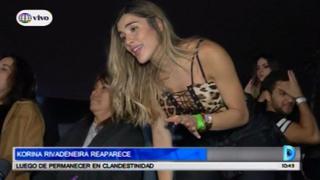 Korina Rivadeneira reapareció bailando tras el término de su situación ilegal [VIDEO]