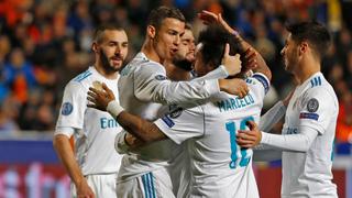 Real Madrid goleó 6-0 a APOEL y avanzó a los octavos de final