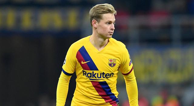 Frenkie de Jong - Barcelona. (Foto: AFP)