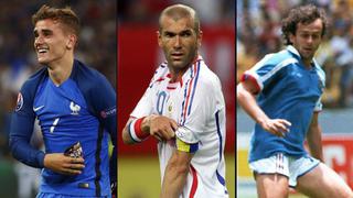 Antoine Griezmann, tras las huellas de Platini y Zidane
