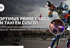 Transformers en Perú: mira los percances que tuvo que pasar Optimus Prime durante las grabaciones en Cusco