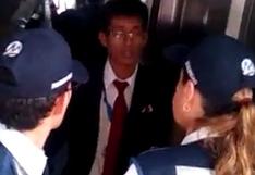 Metropolitano: se negó acatar orden sobre buen uso del ascensor