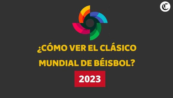 ¿Cómo y dónde ver el Clásico Mundial de Béisbol 2023, en vivo desde Chile, México, Venezuela, USA? FOTO: Diseño EC