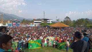 Vraem: acatan paro de 48 horas en rechazo a la erradicación de cultivos de hoja de coca