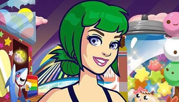 Katy Perry lanza su versión en dibujo animado en Facebook
