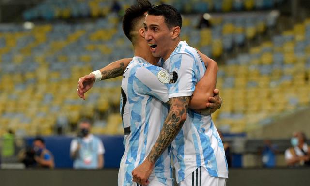 Argentina y Brasil chocaron en la gran final de la Copa América 2021 | Foto: AFP
