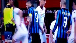 Maxi López le negó el saludo a Mauro Icardi una vez más [VIDEO]