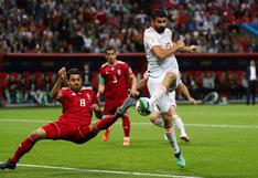 España vs. Irán: Diego Costa anotó su tercer gol en el Mundial con carambola